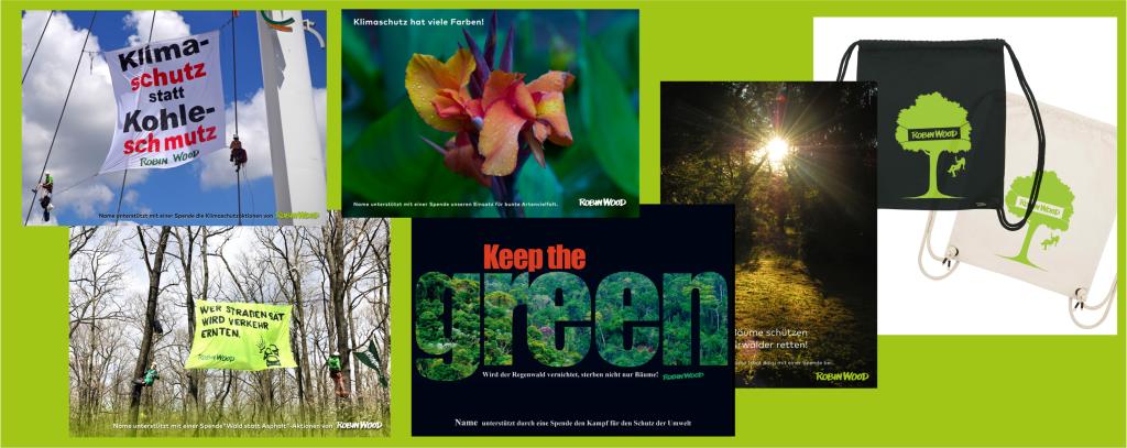 Übersicht Spendenurkunden und Gymbag